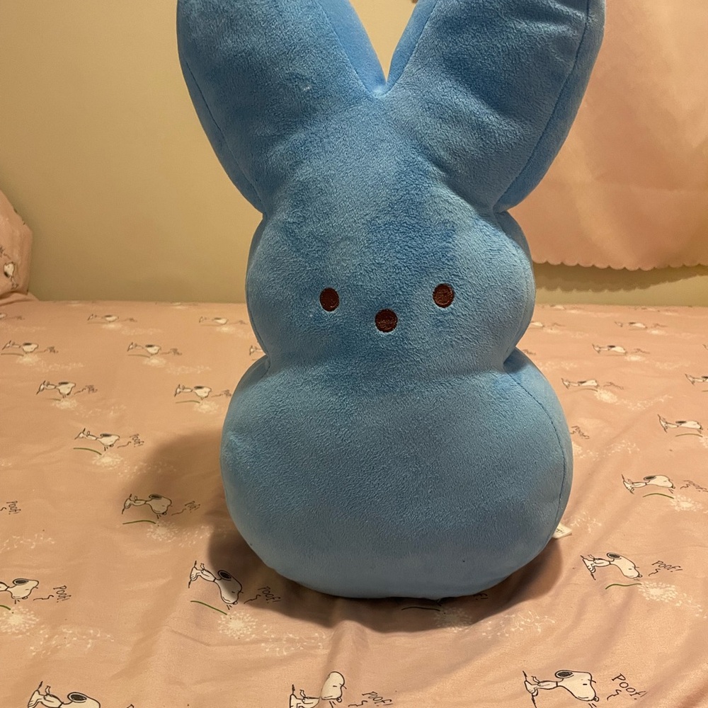 Blue Plush Bunny Toy